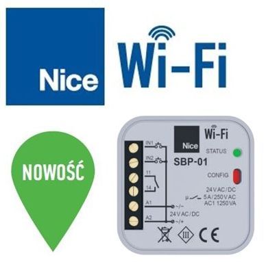 Sterownik elektroniczny Nice Wi-Fi już dostępny