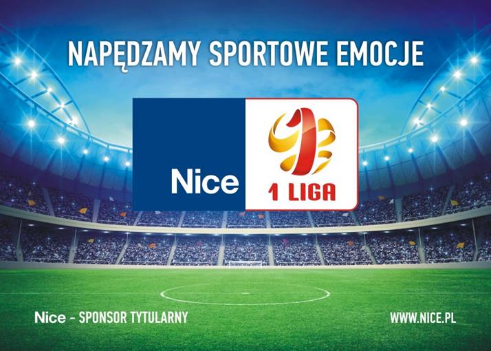 Nice Polska - sponsorem tytularnym rozgrywek pierwszej ligi piłki nożnej