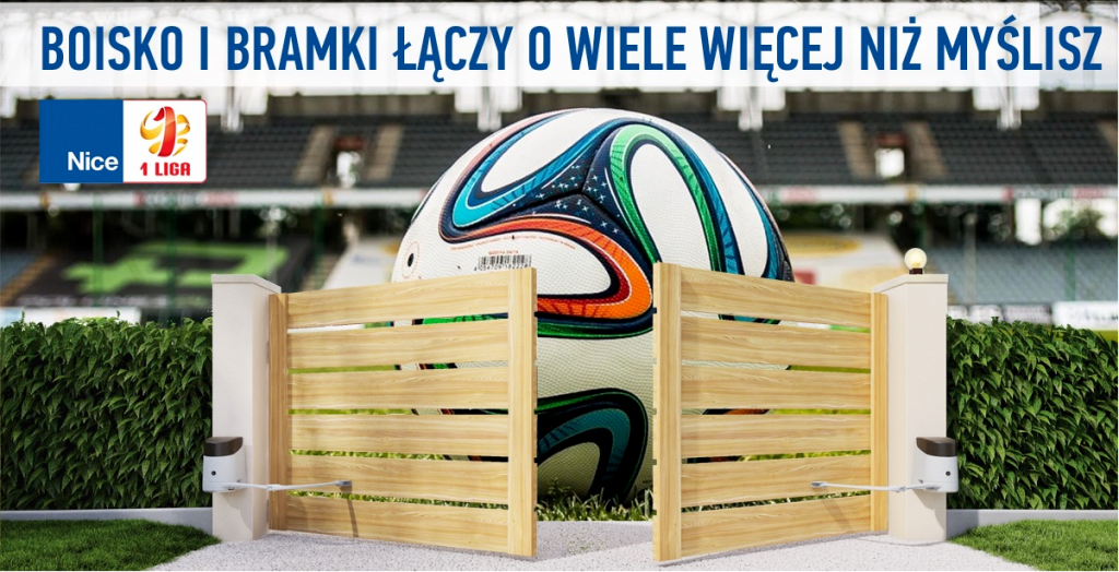 Zautomatyzuj bramę z Nice – zostań sponsorem swojego klubu!