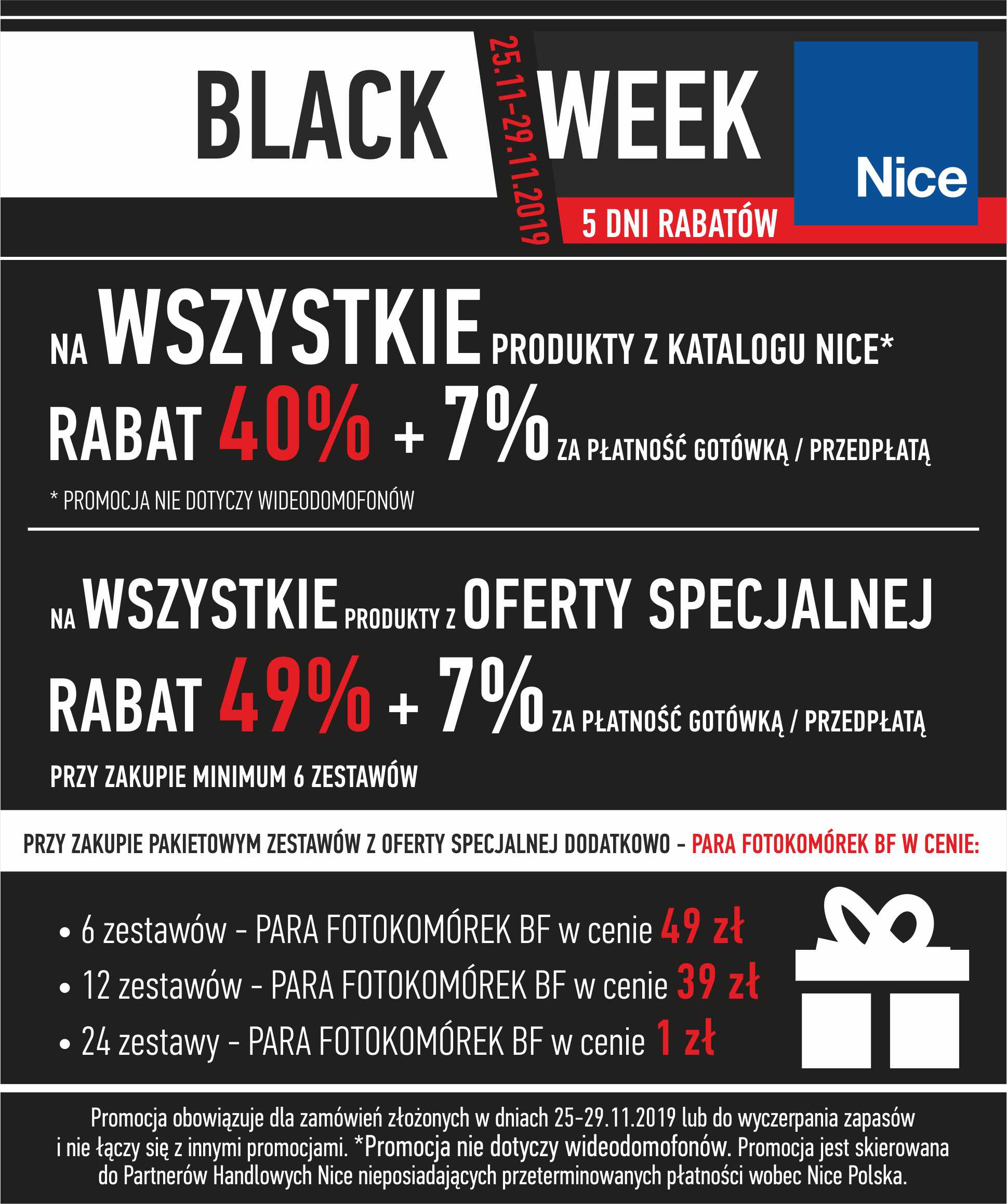 BLACK WEEK W NICE