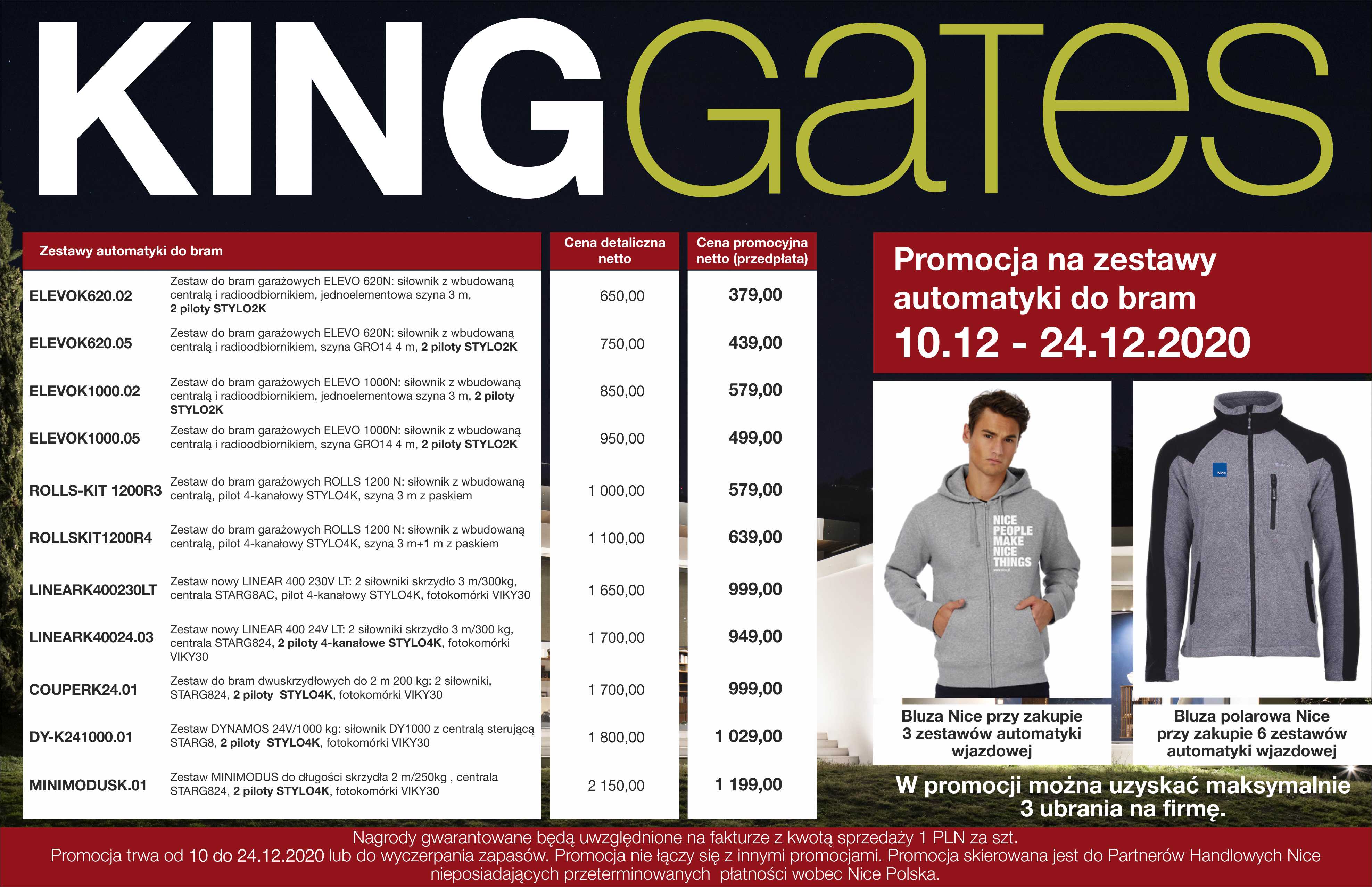 Promocja KINGgates