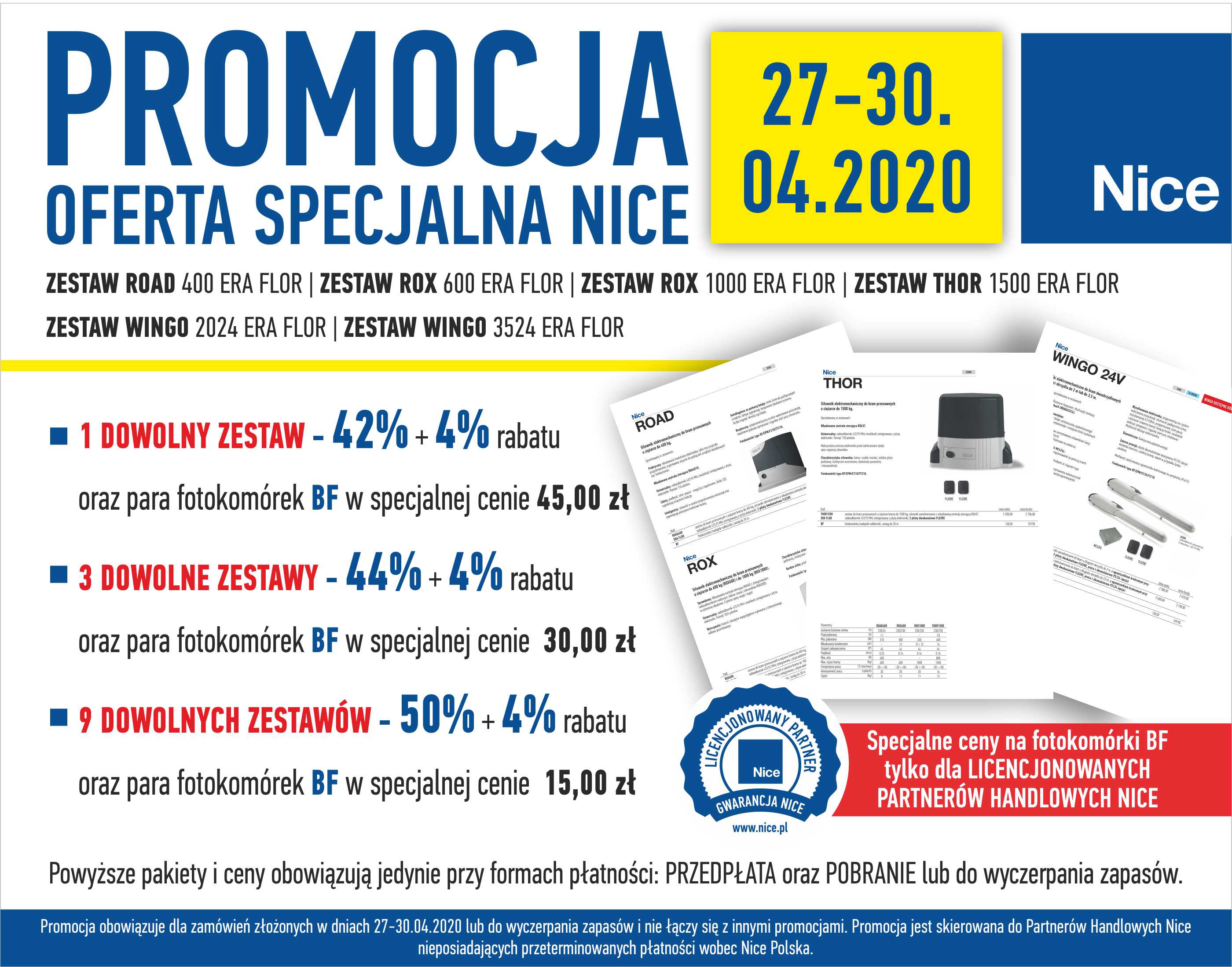 Oferta specjalna Nice