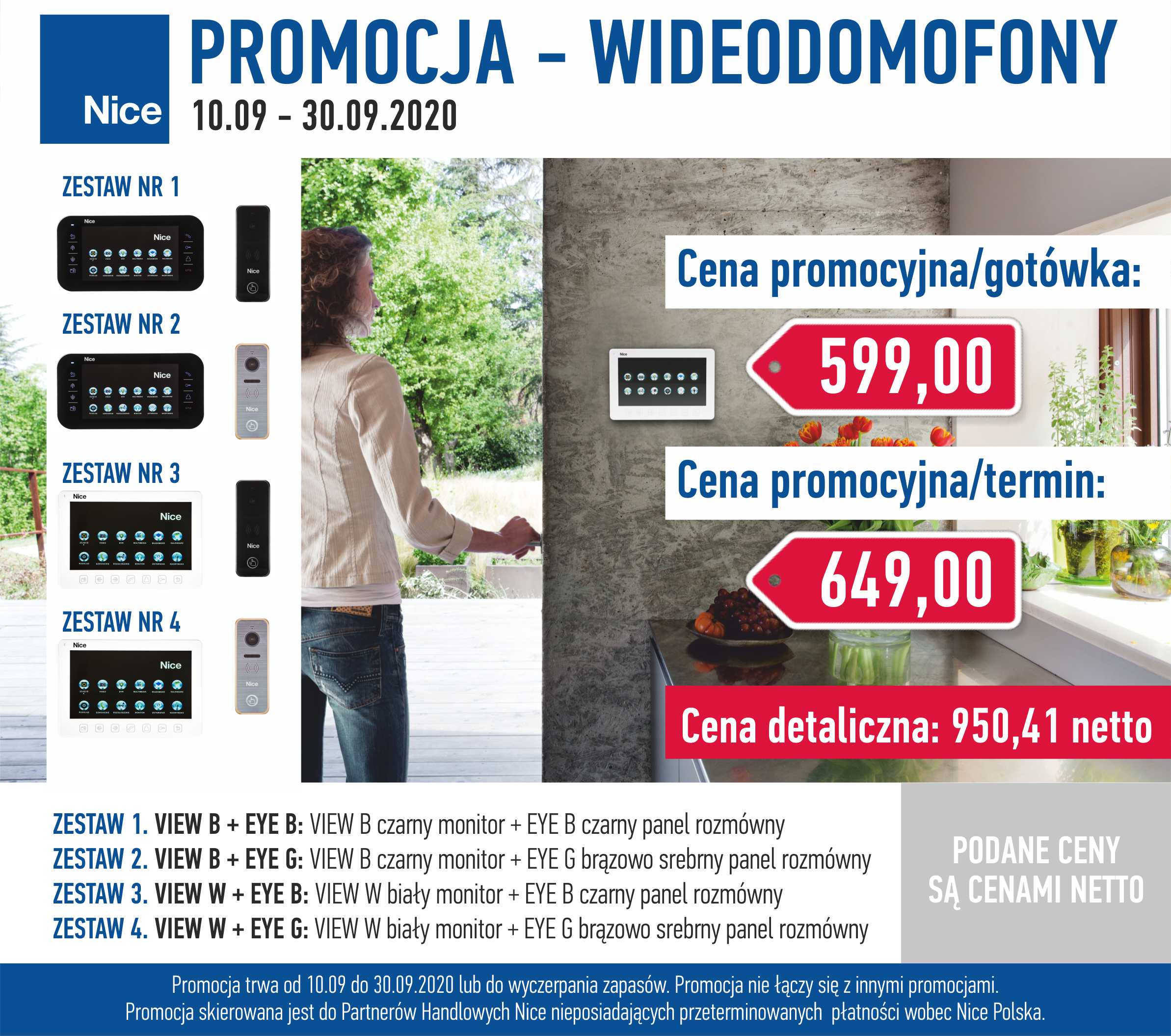 Promocja na wideodomofony Nice
