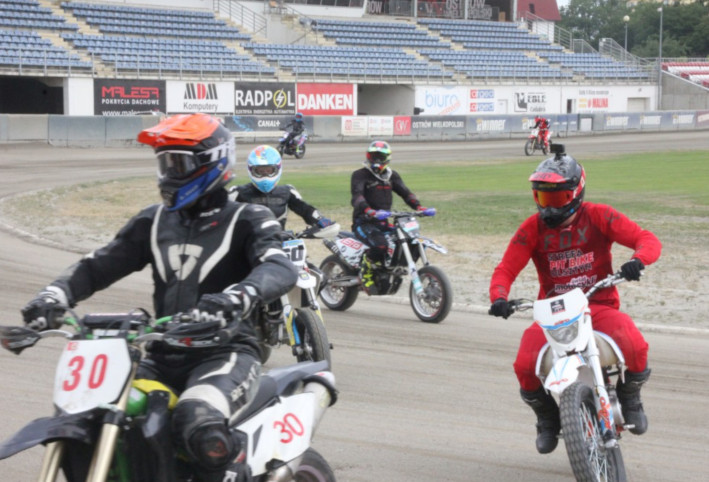 Pierwszy trening Flat Track