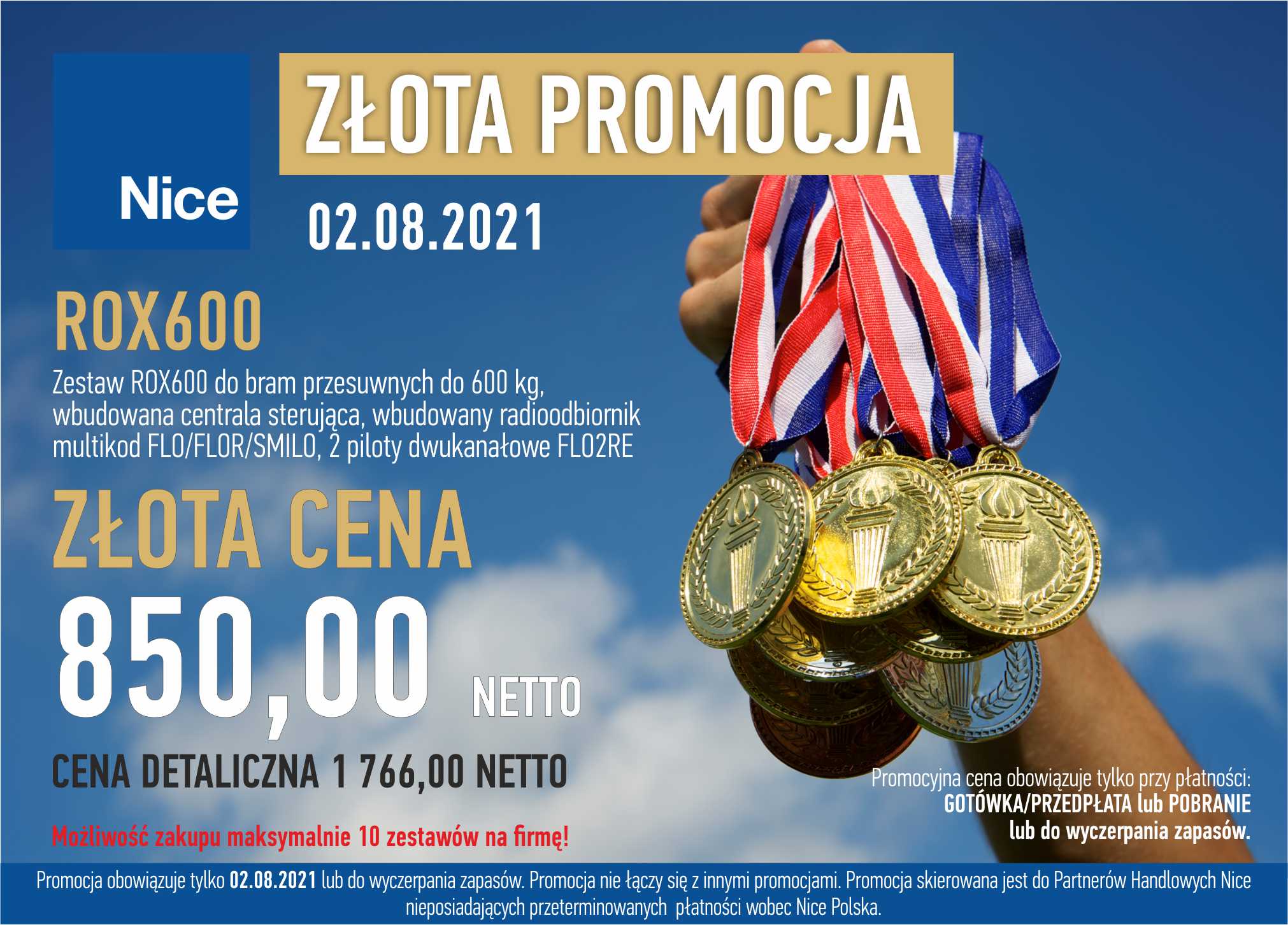 ZŁOTA PROMOCJA NICE
