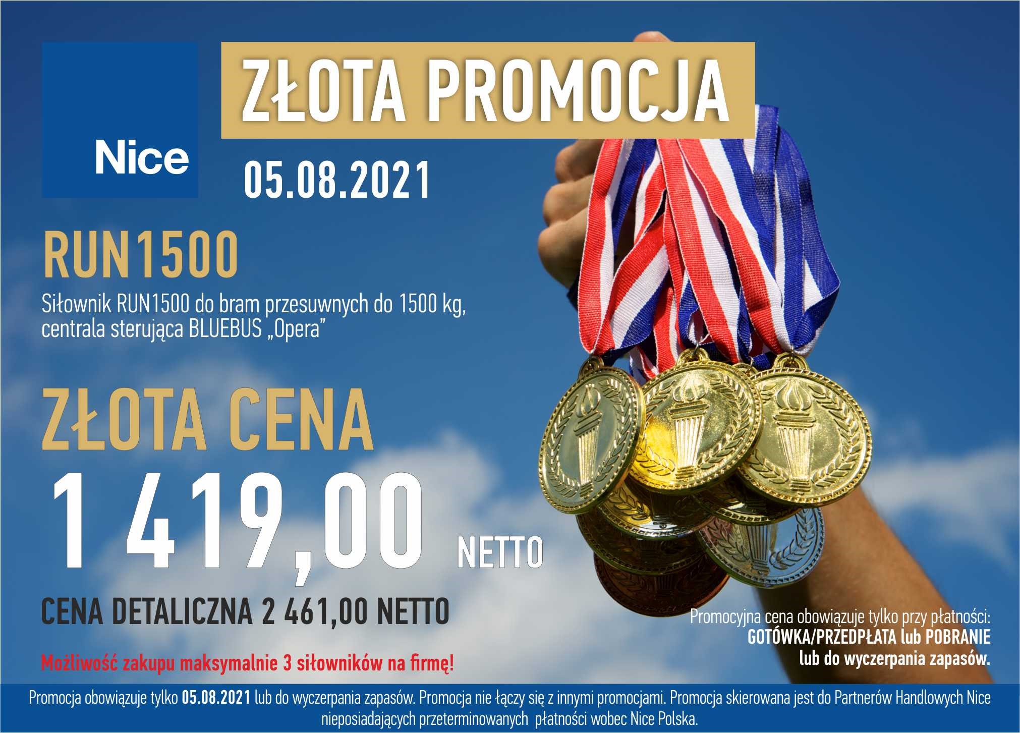 ZŁOTA PROMOCJA NICE 05.08.2021