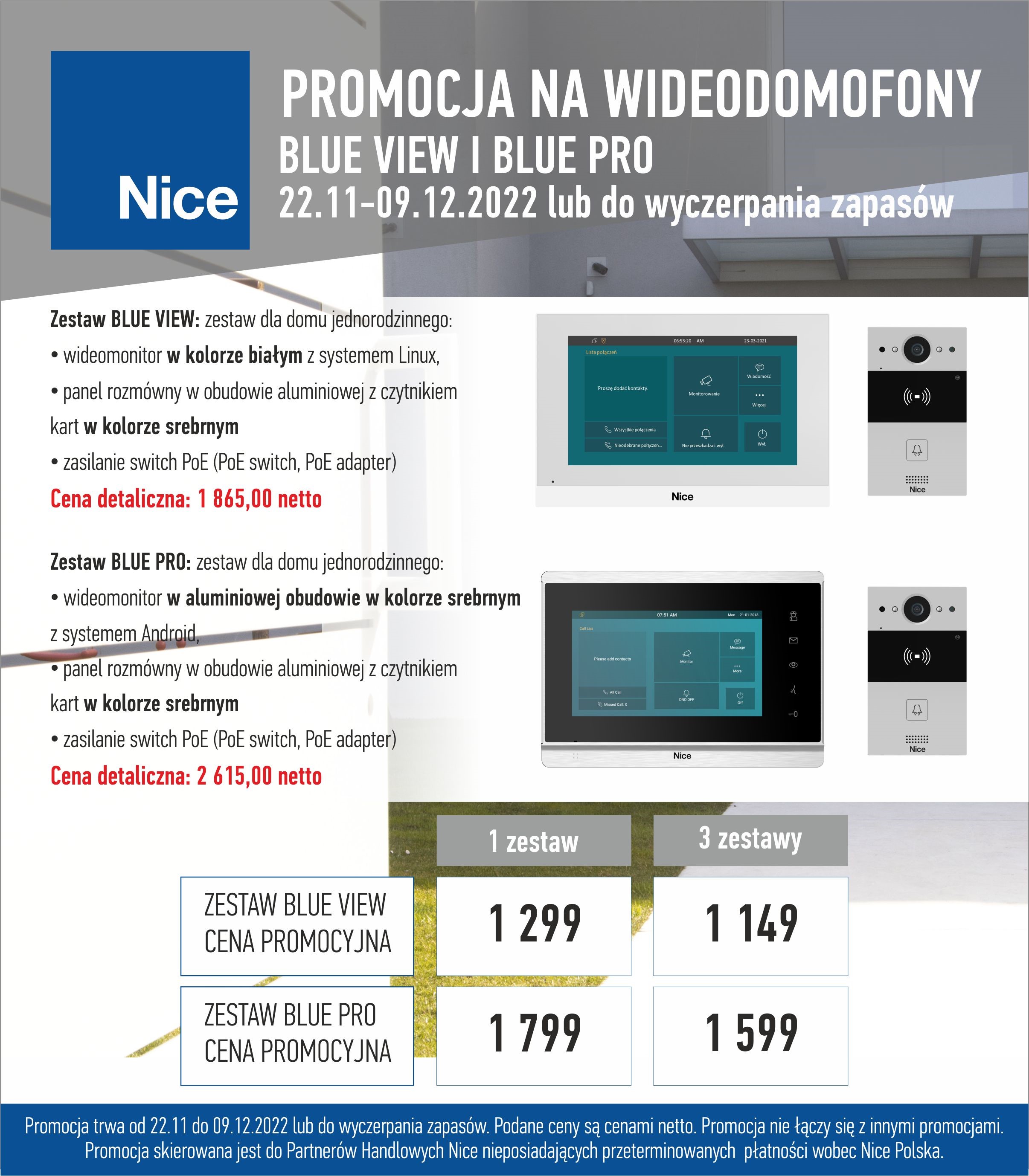 Promocja wideodomofony Nice