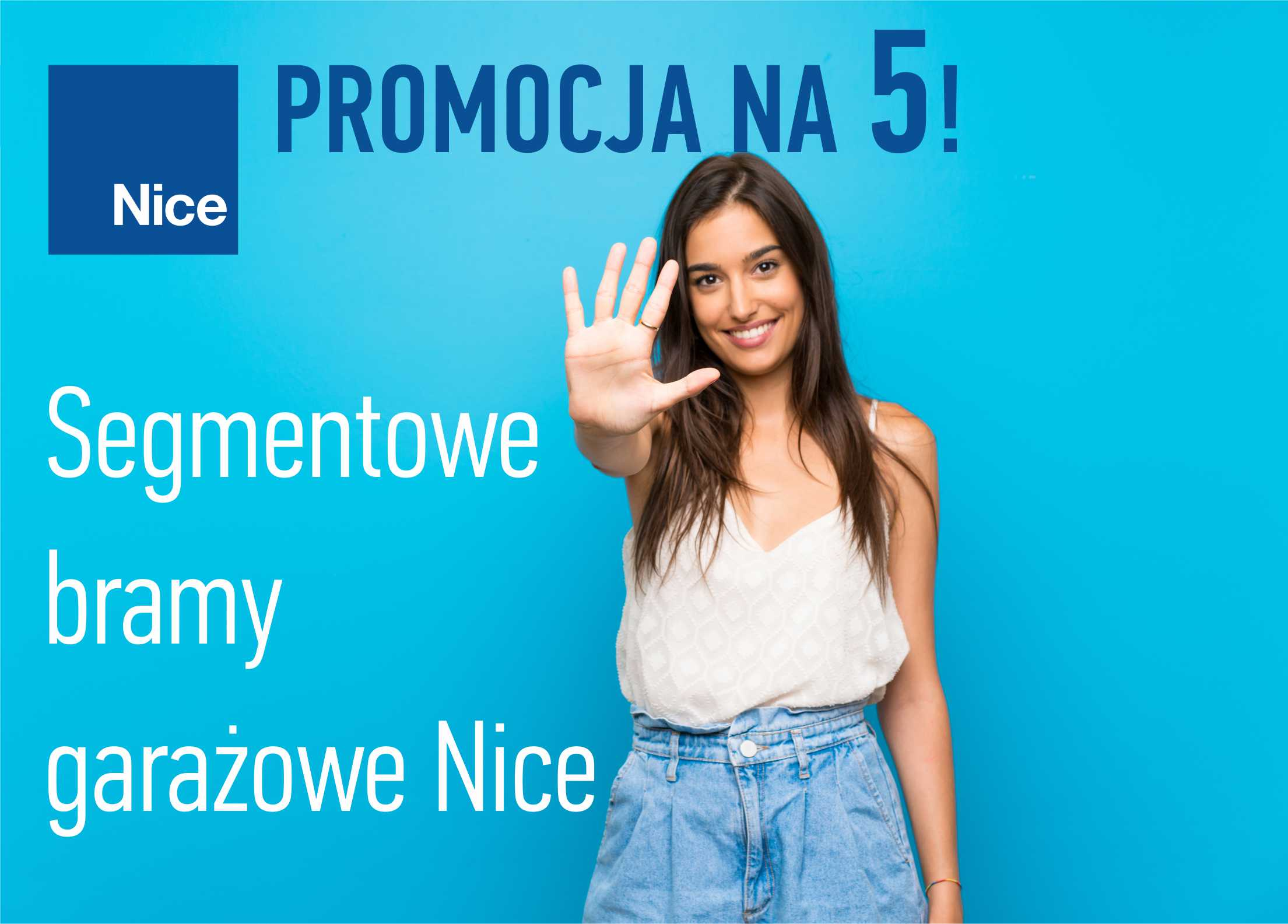 PROMOCJA NA 5! – bramy garażowe Nice