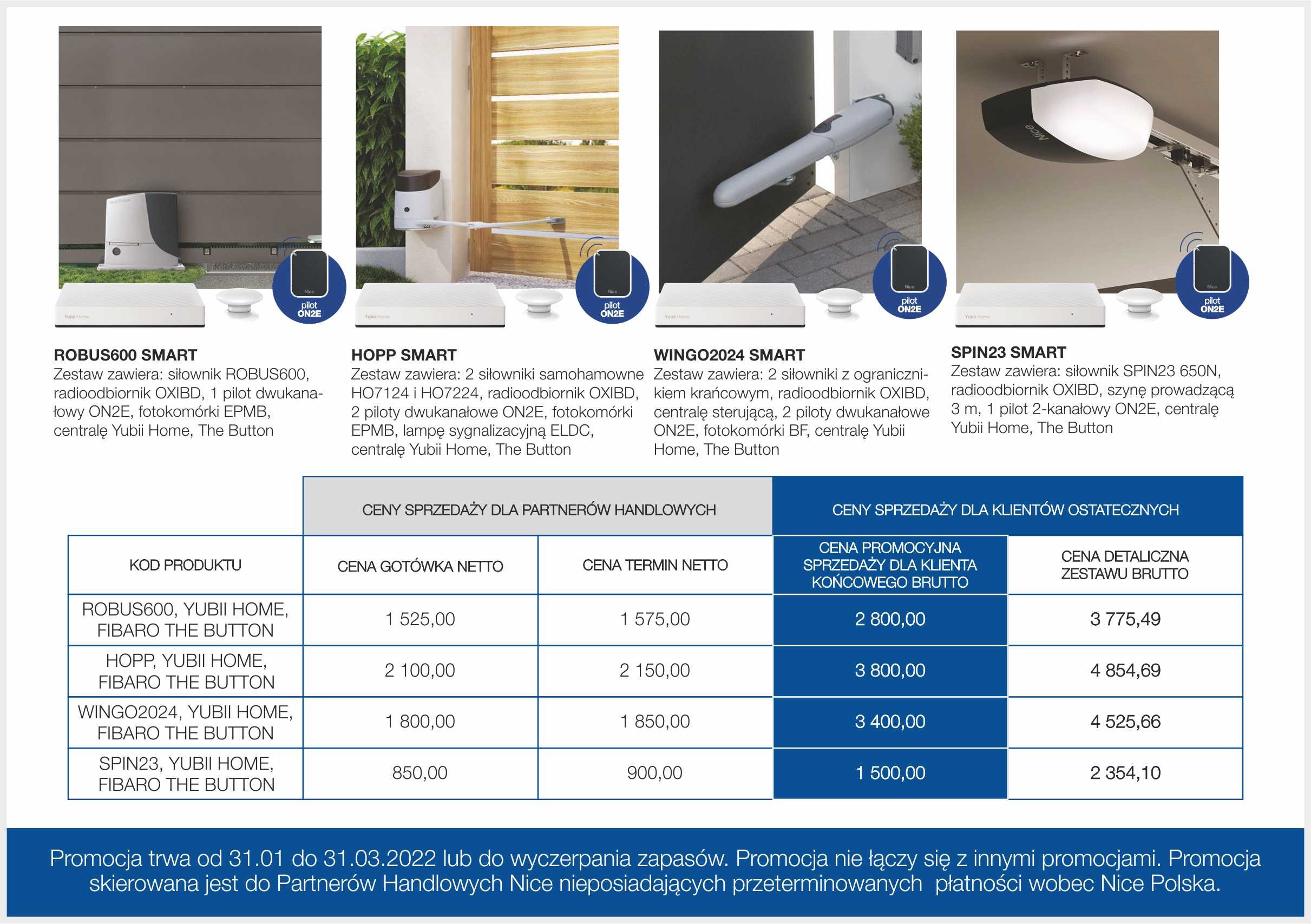 Zapraszamy do skorzystania z promocji na SMART ZESTAWY!