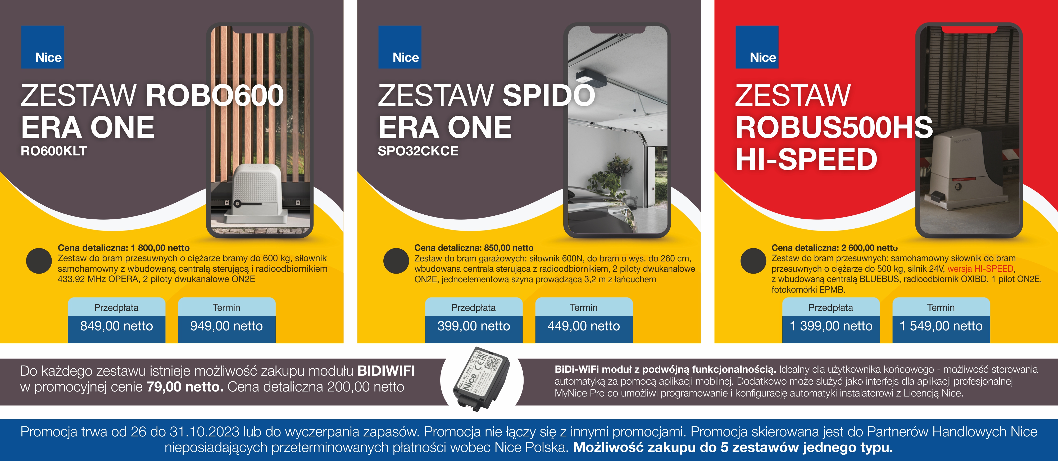Promocja Nice 26-31.10.2023
