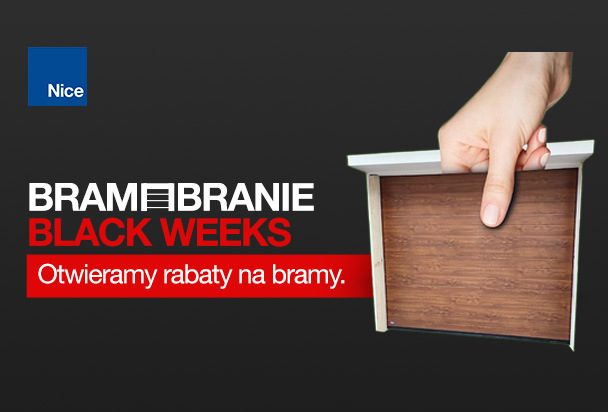 BramoBranie Black Weeks – otwieramy sezon wyjątkowych okazji na bramy garażowe!